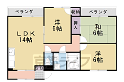 ウエストヴィラ 2階/-