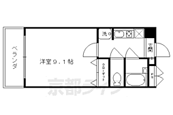 GRACE大宮通 1Kの間取図画像