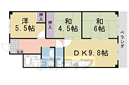 ロイヤルハイツ高塚II 4階/-