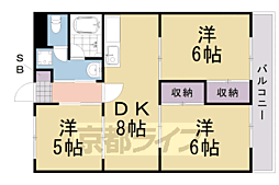 エス・テラス桂 4階/-