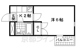 レオパレスRX山科 2階