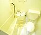 トイレ：ユニットバスのトイレです