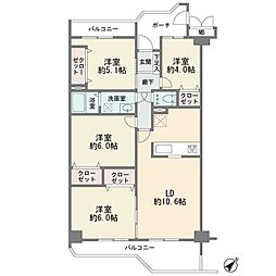 間取図画像 4LDK