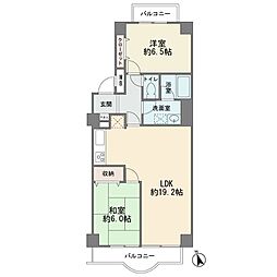 エクレール宮前平 3LDKの間取図画像
