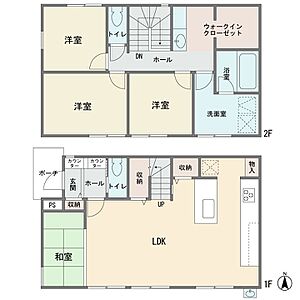 間取り:住友林業施工の注文住宅です 無機材を一部採用 長期優良住宅 カースペース2台 カウンターキッチン リビングイン階段 ウォークインクロゼット 2025年7月築 お庭有り 間取り:住友林業施工の注文住宅です 無機材を一部採用 長期優良住宅 カースペース2台 カウンターキッチン リビングイン階段 ウォークインクロゼット 2025年7月築 お庭有り