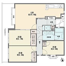 間取図画像 3LDK