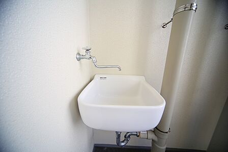 テラスには便利な、外水栓がございます。