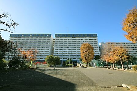 植え込みなどの有る、共用スペースとなっております♪