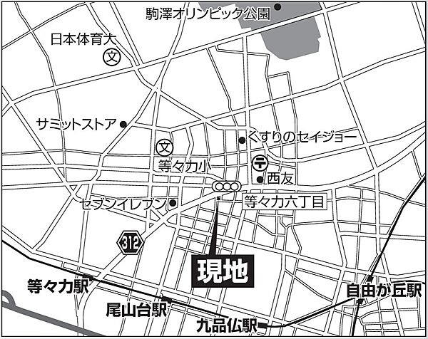 地図を拡大表示