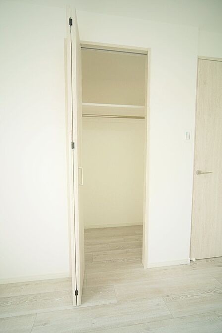 全室収納付きですので、お部屋がスッキリ片付きそうですね♪