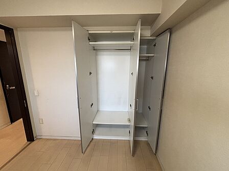 収納が充実しているので、お部屋がスッキリ片付きそうですね♪