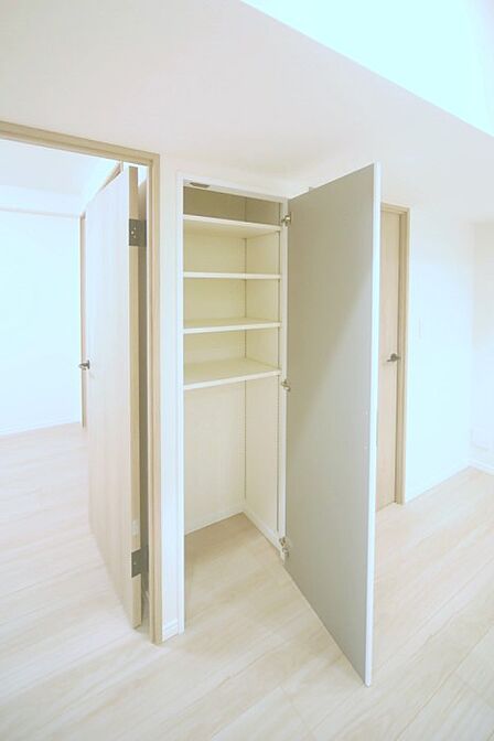 クロゼット付きで、お部屋がスッキリ片付きそうですね♪