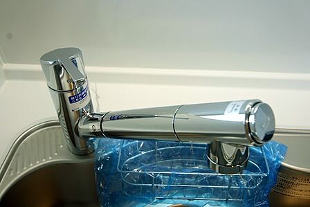 浄水器一体型水栓で、いつもクリーンなお水を。