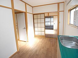 霞台ハイツ 1階2DKのリビング/ダイニング