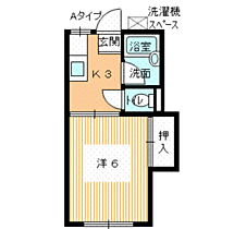 ウェザークックI 101 ｜ 山口県下関市吉見竜王町（賃貸アパート1K・1階・20.28㎡） その2