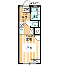 ラ・ポート吉見II 101 ｜ 山口県下関市吉見竜王町（賃貸アパート1K・1階・19.87㎡） その2