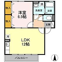 アーバンライフ3号館 103 ｜ 山口県下関市形山みどり町（賃貸アパート1LDK・1階・45.23㎡） その2