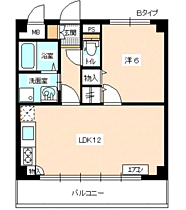 グリーンハイツ栄町 503 ｜ 山口県下関市栄町（賃貸マンション1LDK・5階・43.00㎡） その2