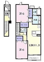 サニーレジデンス　II番館 203 ｜ 山口県下関市富任町3丁目（賃貸アパート2LDK・2階・58.48㎡） その2