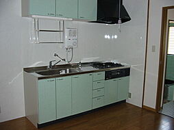 JR山陽本線 下関駅 バス15分 金比羅下車 徒歩1分の賃貸アパート 1階2DKの室内