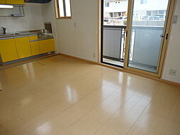 グリーンハイム　B棟 102 1階ワンルームのリビング/ダイニング