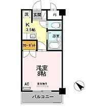 マンション　杏明館 308 ｜ 山口県宇部市山門1丁目（賃貸アパート1K・3階・25.92㎡） その2