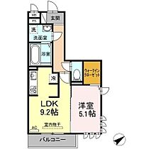 エレガント 201 ｜ 山口県宇部市東新川町（賃貸アパート1LDK・2階・40.34㎡） その2