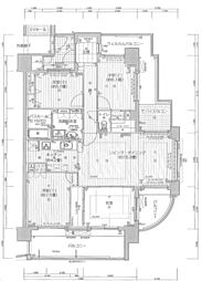 サーパス医大前第3 4LDKの間取図画像