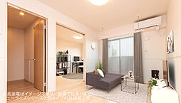 ヴェルデ・ヴェントIII 204 2階2LDKのリビング/ダイニング