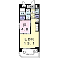 ヴァンクール4階5.8万円