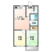 グリーンハイツ 201 ｜ 兵庫県三木市大村662-1（賃貸アパート2LDK・2階・51.57㎡） その2