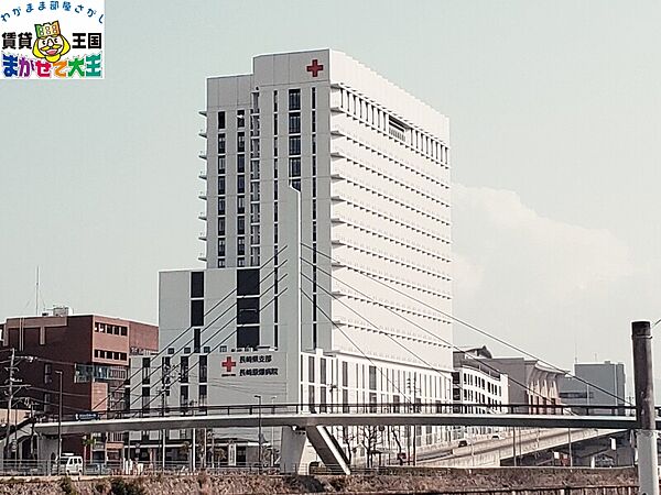 画像17:日本赤十字社長崎原爆病院 1065m