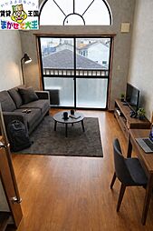 長崎電気軌道1系統 浦上車庫駅 徒歩2分の賃貸アパート 2階1Kのリビング/ダイニング