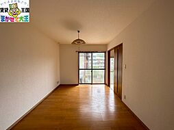 白木町テラスハウス B 1階2LDKのリビング/ダイニング