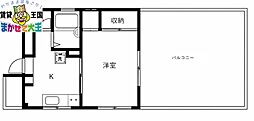 コーポ八幡 4階/-