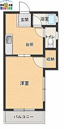 グレイス三芳 1階/-