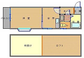 フレグランス城栄  ｜ 長崎県長崎市城栄町（賃貸アパート1K・2階・21.67㎡） その2