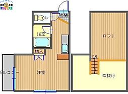 コーポジェミニ三芳 1階/-
