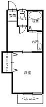 ハイツピッコリーノ 203 ｜ 長崎県長崎市片淵4丁目（賃貸アパート1DK・2階・24.65㎡） その2