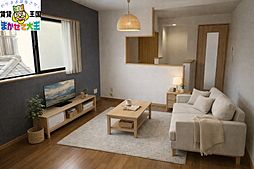 サラ 101 1階ワンルームのリビング/ダイニング