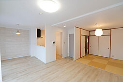 ネオハイツ東岸和田駅前 3LDKのリビング/ダイニング