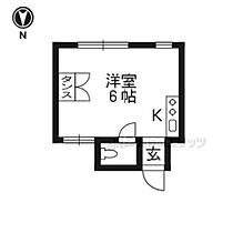 今出川マンション 207 ｜ 京都府京都市上京区今出川寺町西入大原口町（賃貸マンション1R・2階・14.80㎡） その2