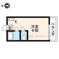 京都府京都市上京区一条通御前通西入三町目西町（賃貸マンション1K・4階・21.00㎡） その2