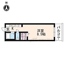 エラブ東福寺 305 ｜ 京都府京都市東山区本町12丁目（賃貸マンション1K・3階・25.00㎡） その2