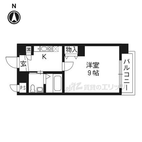 ＳＡＣＲＡ　ＡＮＮＥＸ 407｜京都府京都市中京区富小路通三条上る福長町(賃貸マンション1K・4階・29.50㎡)の写真 その2