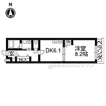 京都府京都市上京区下長者町通裏門西入坤高町（賃貸マンション1DK・2階・37.76㎡） その2