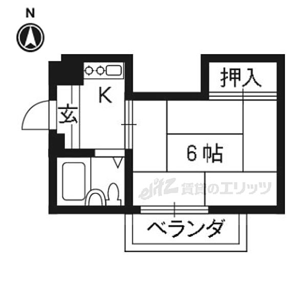 コーポ姉小路 102｜京都府京都市東山区東姉小路町(賃貸マンション1K・1階・21.00㎡)の写真 その2