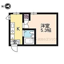 京都府京都市上京区下長者町通裏門西入坤高町（賃貸マンション1K・2階・16.02㎡） その2