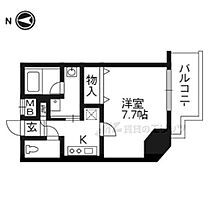 京都府京都市右京区西京極西池田町（賃貸マンション1K・2階・25.82㎡） その2