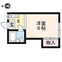 メゾン岡崎 202 ｜ 京都府京都市左京区岡崎西福ノ川町（賃貸アパート1K・2階・14.29㎡） その2